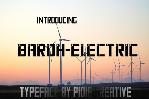 Baroh Electric: A Font That Elevates Brand Identity