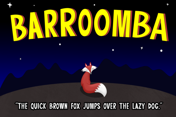 Barroomba: The Display Font That Elevates Campaign Design
