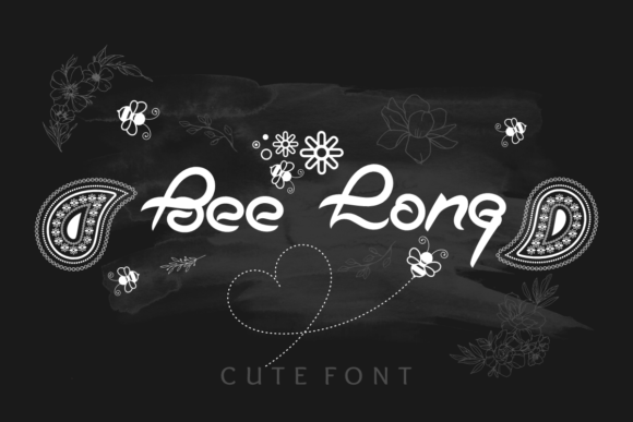 Bee Long: A Playful Display Font for Editorial Design