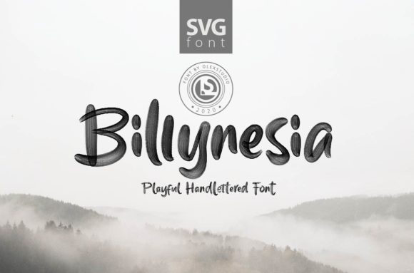 Billynesia: A Display Font That Elevates Editorial Design