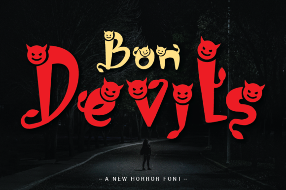 Bon Devils Font for Halloween-Themed Marketing
