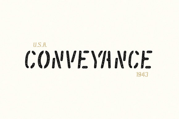 Conveyance Font: A Creative Upgrade for Branding Materials