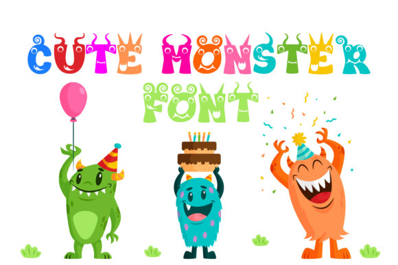 Cute Monster Font for Eye-Catching Campaigns