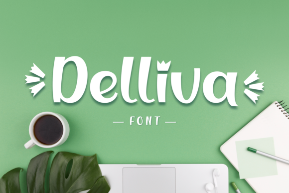 Delliva: A Simple and Elegant Display Font for Creative Projects