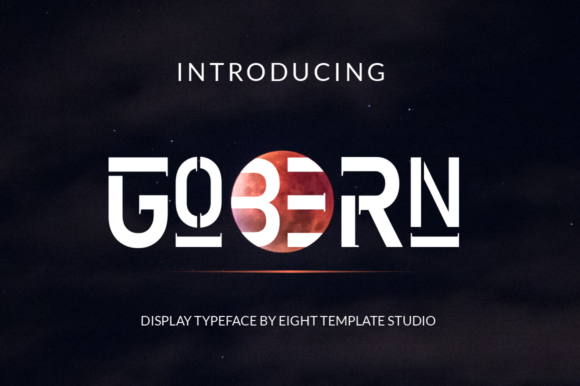 Gobern Display Font for Bold Web Design