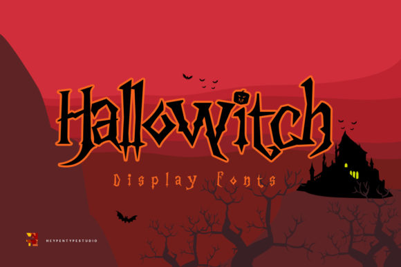 Hallowitch Font for Halloween-Themed Branding