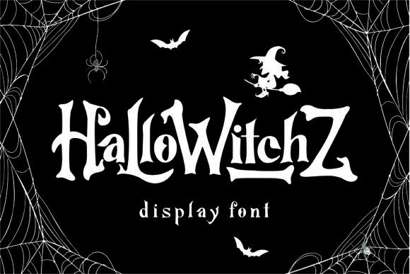 HalloWitchZ Font for Halloween-Themed Editorial Design