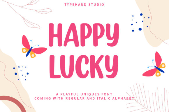 Happy Lucky Font for Web Design Projects