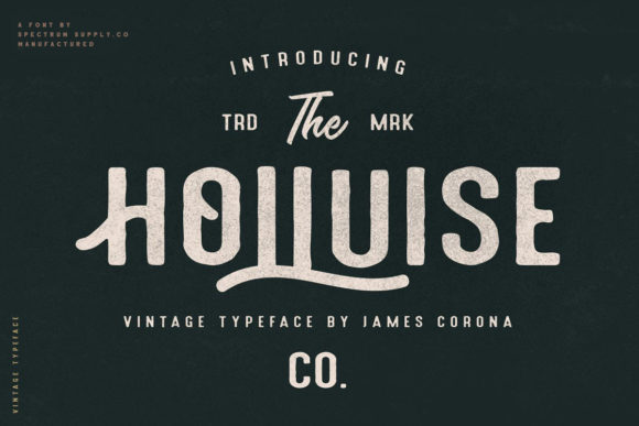 Holluise Display Font Review