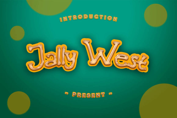 Jally West Display Font Review