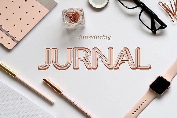 Jurnal: A Display Font with Editorial Charm