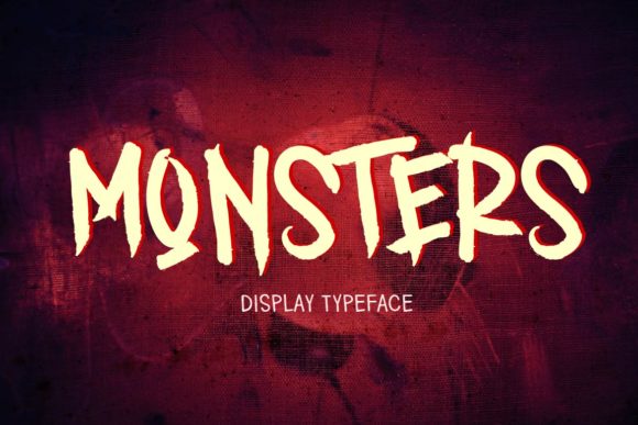 Monsters Font for Web Design Projects