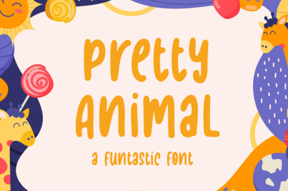 Pretty Animal Font for Web Design