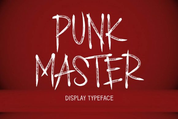 Punk Master Font for Handmade Creations
