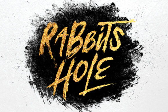 Rabbits Hole Font for Handmade Creations