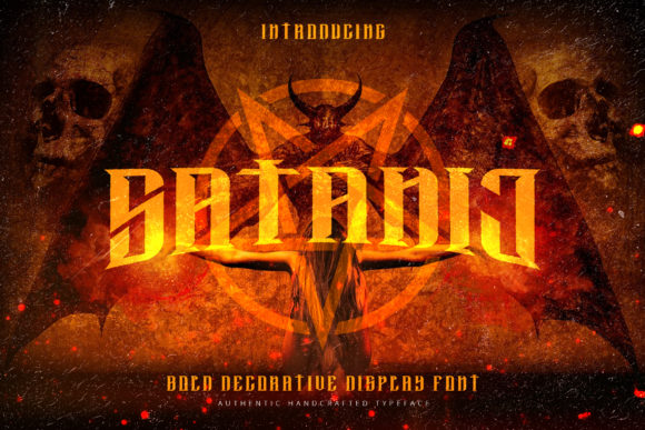 Satanic Display Font Review