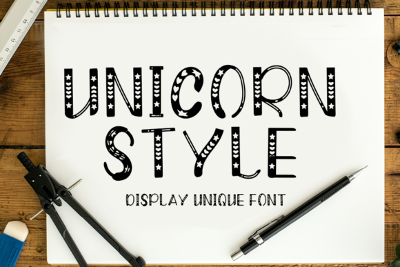 Unicorn Style: A Playful Font for Editorial Creativity